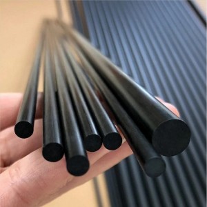 Great Quality Reasonable Price Round Square Carbon Fiber Rods Strips